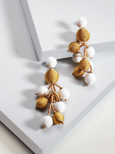 Hannah drop earrings (gold)