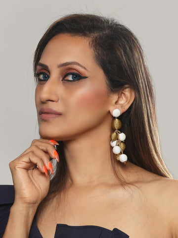 Hannah drop earrings (gold)