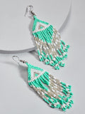 Orianna beaded earrings (Green)