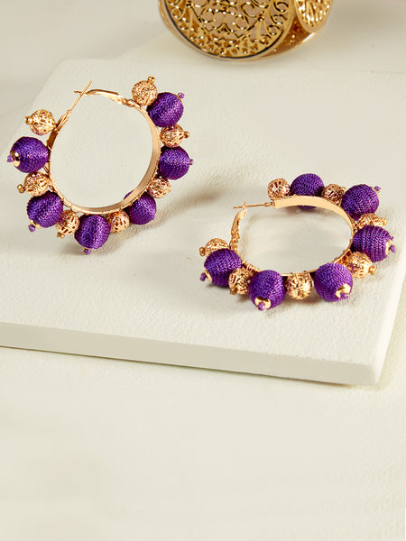 Amity hoop earrings