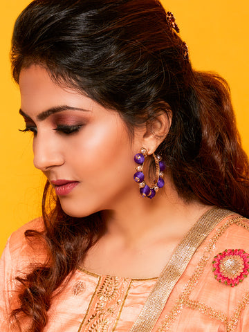 Amity hoop earrings