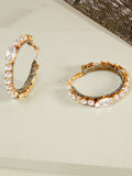 Lana beaded hoops