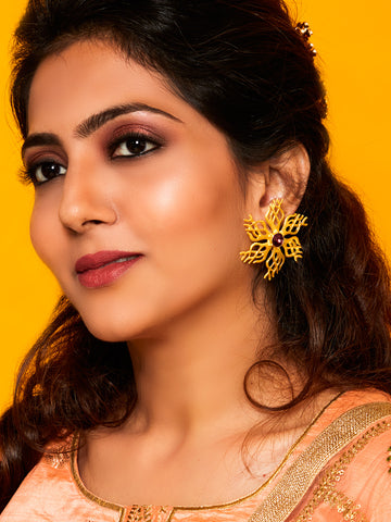 Celestial Stud Earrings