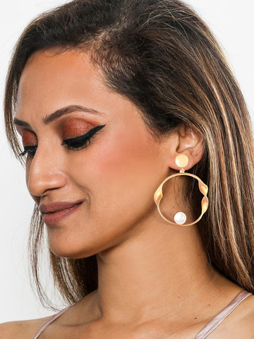 Twisted Hoop Earrings