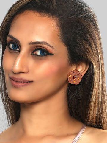 Nature with flower Earring