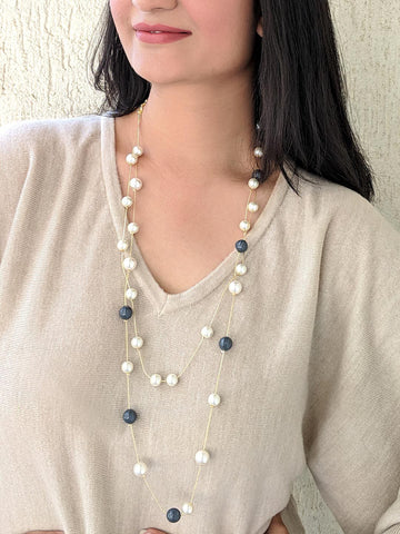 Vermeil pear necklace