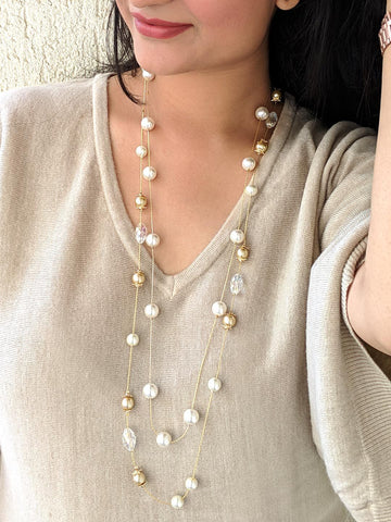 Pearl layared Necklace