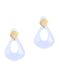 White Irina Earring