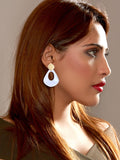 White Irina Earring