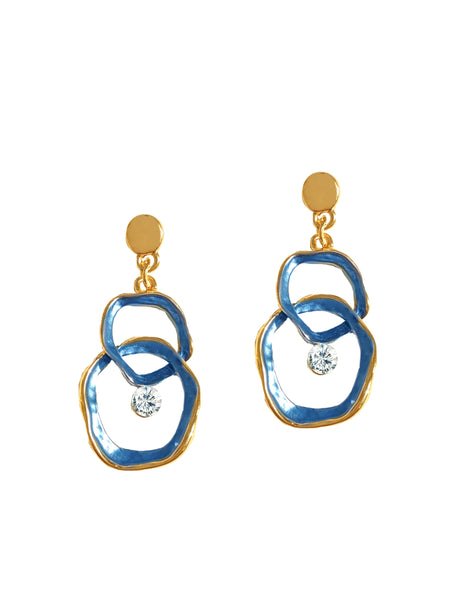 Silver Strain Earring