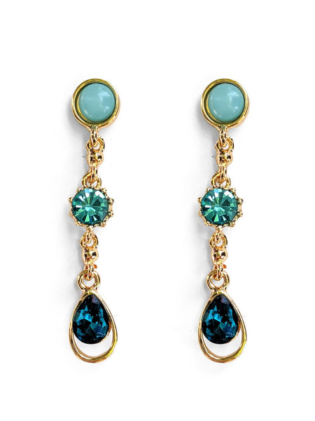 Opal Blue E arring