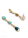 Opal Blue E arring