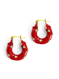 Let The Part Begin Earring