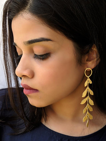 Statement Gold Earring