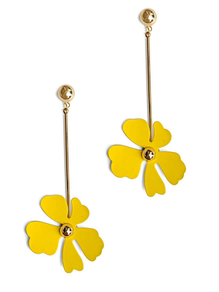 Sunny Shine Yellow Earring