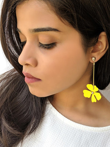Sunny Shine Yellow Earring