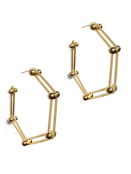 Top Notch Hexa Earring