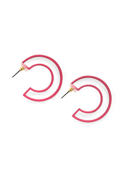 PinkHoop Earrings