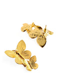 Gold Butterfly Earrings