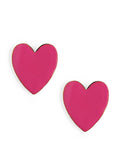 Pink Heart Earrings