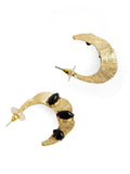 FloralShaped Hoop Earring