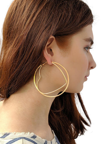 Heart Round Hoop