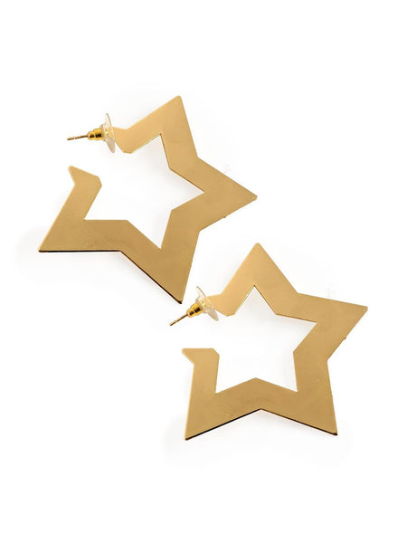 Star Gold Earring