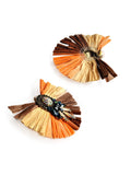 Rafia love Earring