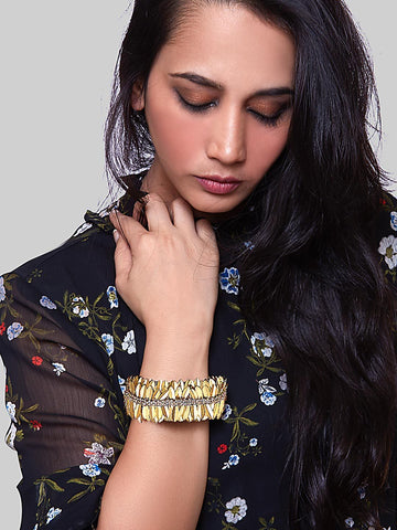 Sparkle+Shine Sequin Cuff Bracelet