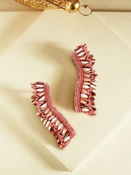 Allison drop earrings (Rose-Gold)