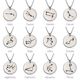 Zodiac constellation pendant (Mother Of Pearl)