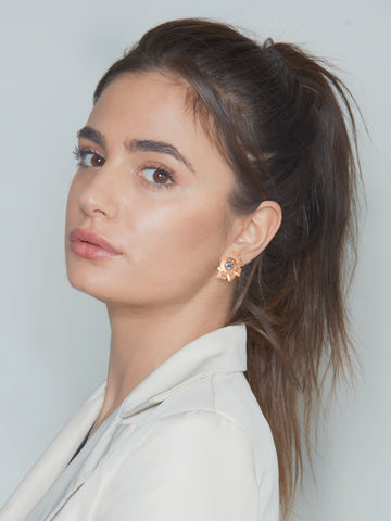 Vintage Edged Earring